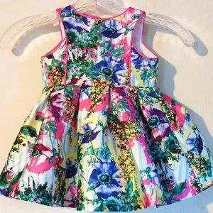 12m Baby Girl Pippa & Julie Floral Dress Beautiful!